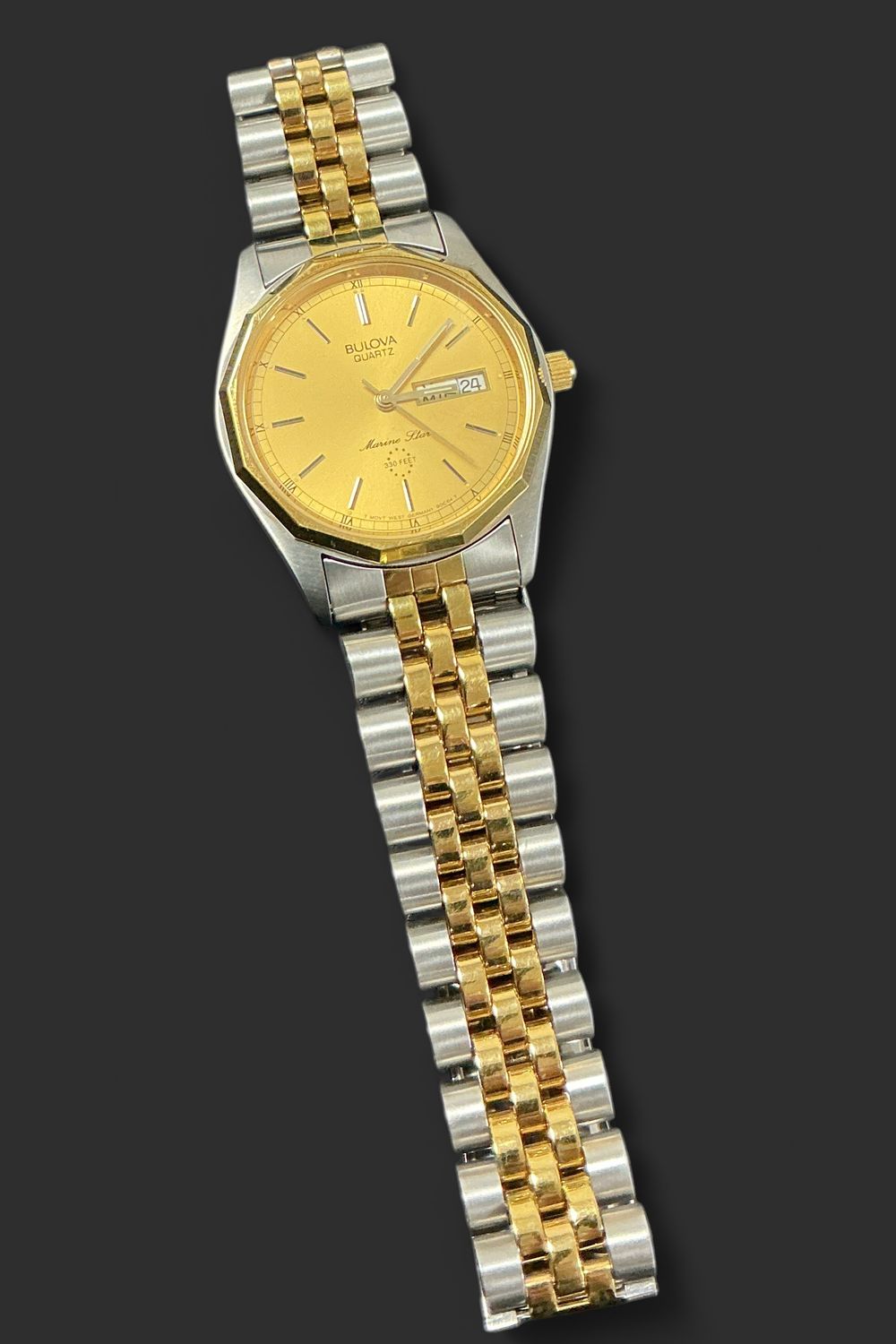 Pre-Loved Bulova Two-Tone Marine Star