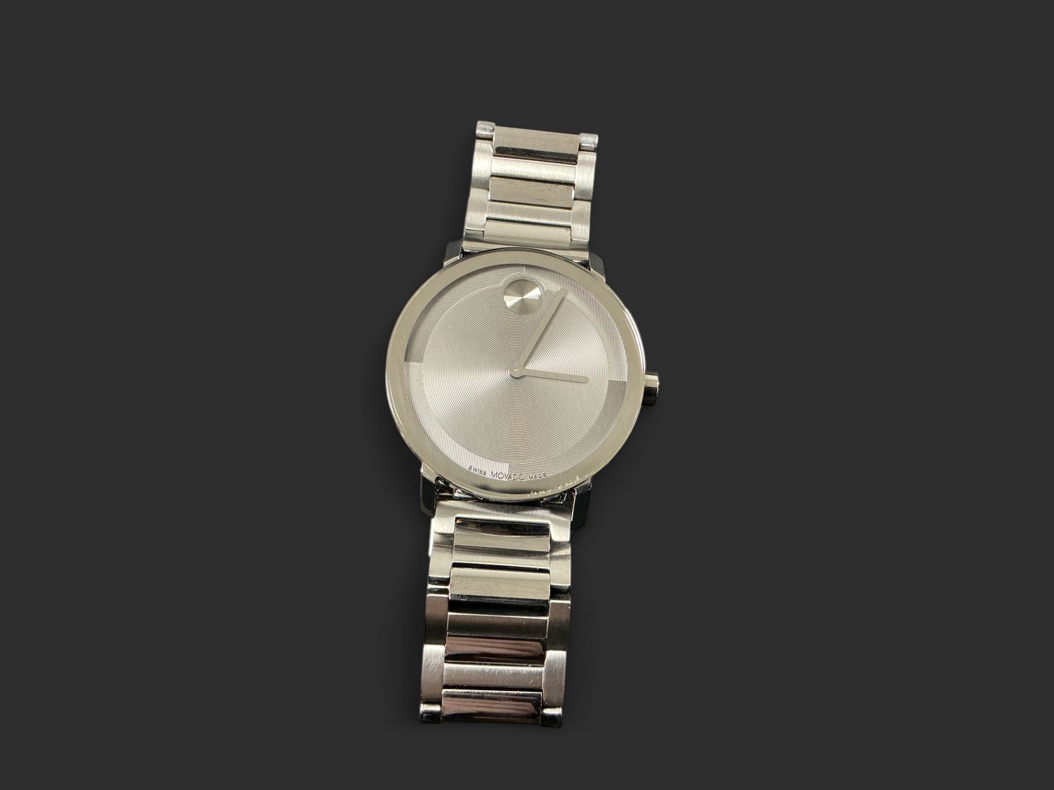 Pre-Loved mens Movado Bold Grey/ Silver