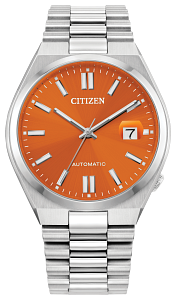 Citizen Men's Sunray Orange Faced Tsuyosa Automatic Watch