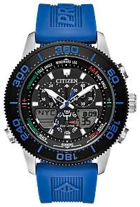 Citizen Promaster Sailhawk w/ Blue Polyurethane Strap Eco-Drive Watch