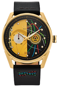 Citizen Black Leather Band C-3PO Rewired Eco-Drive Watch
