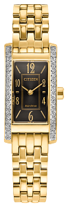 Citizens Eco-Drive Ladies Petite Palidoro Gold Tone Watch