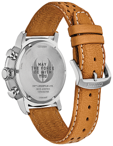 Citizen Eco-Drive Rebel Pilot Brown Leather Band