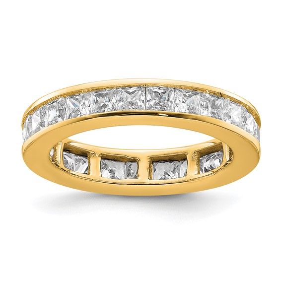 14K 2ct Lab Grown Diamond Eternity Band