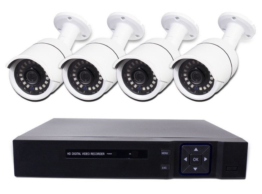 4 Camera Security System - ( Parts & Labor Included)