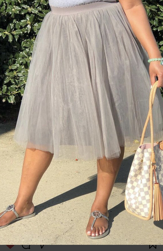 Gray Skirt