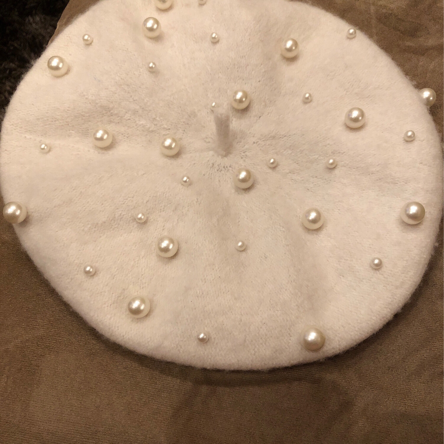 Pearl Hat (Winter White)