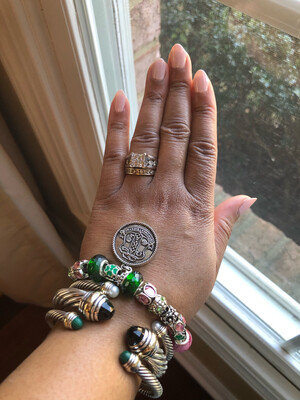 AKA Shield Charm Bracelet