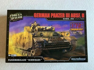German Panzer III Ausf.N (modelbouw)