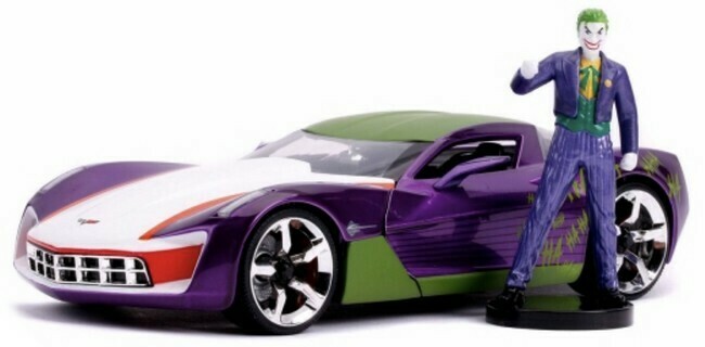 Batman - Chevrolet Corvette + The Joker