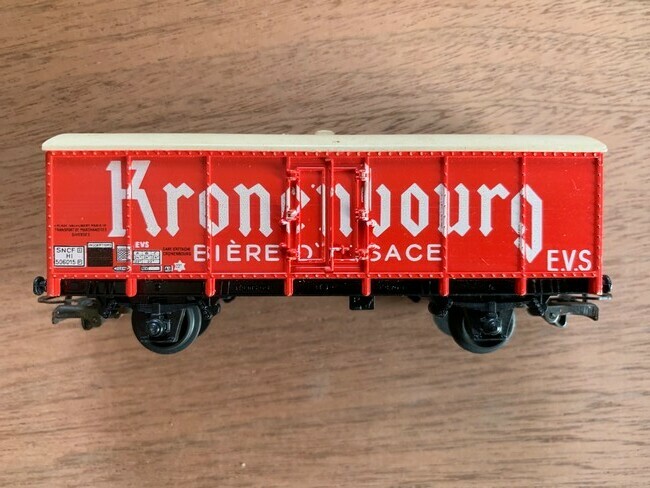 Jouef  Gesloten goederen wagon Kronenbourg