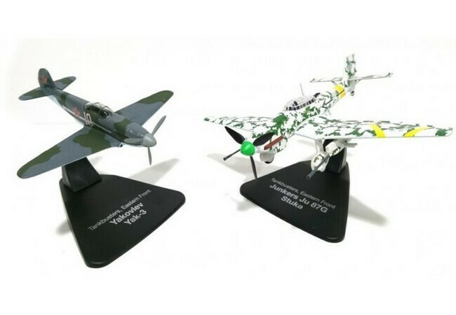 Junkers Ju 87G &quot;Stuka&quot;  en Yakovlev &quot;YAK 3&quot;