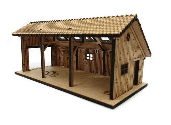 Barn Find Diorama (modelbouw)