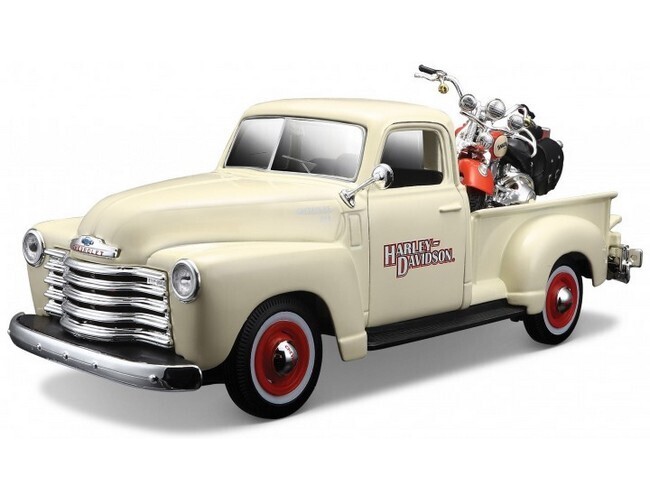 Chevrolet 3100 met Harley-Davidson