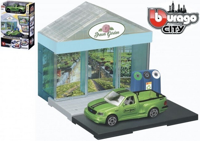 Bburago City &quot;Tuincentrum&quot; + Ford SVT F-150