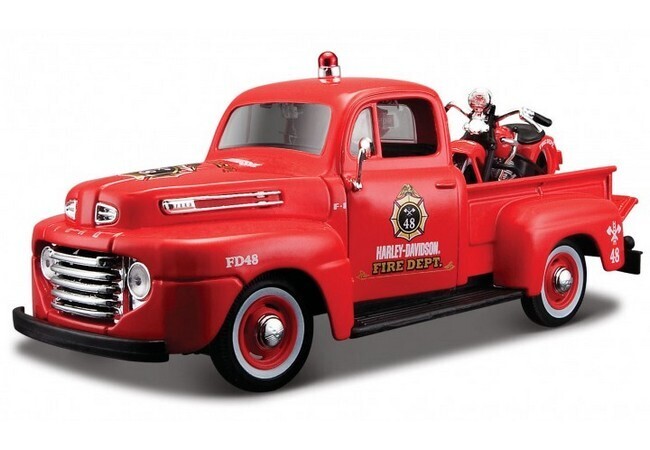 Ford F-1 Pick up met Harley-Davidson