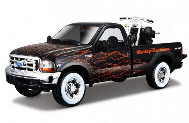 Ford 350 Super Duty  met Harley-Davidson