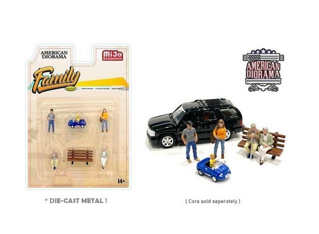 Familie set (American Diorama)