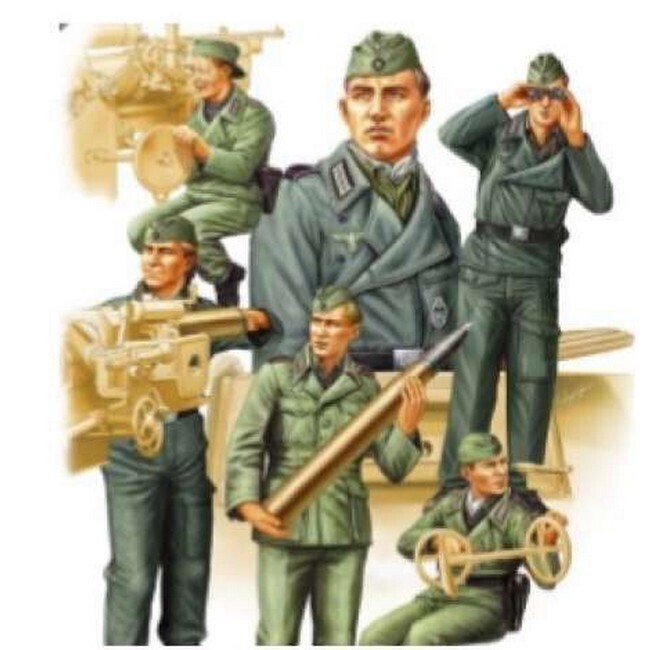 German SPG Crew (Modelbouw)