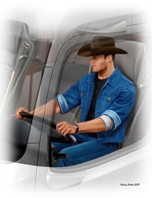 Trucker - Mike Barrington (Modelbouw)