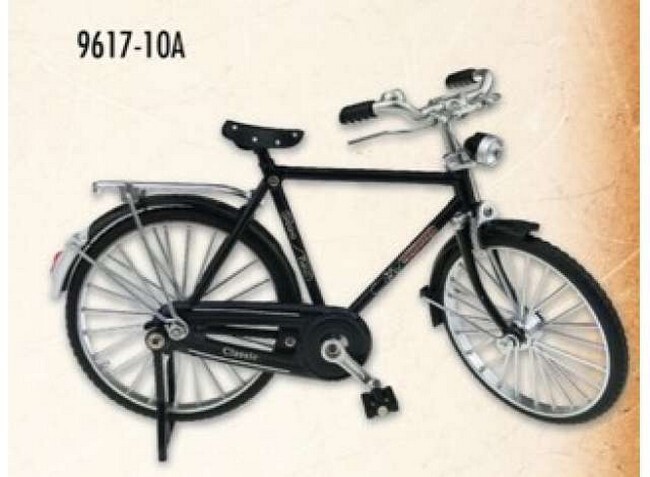 Mannen fiets Traveller