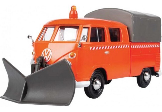 Volkswagen T1 Type 2 met sneeuwschuiver