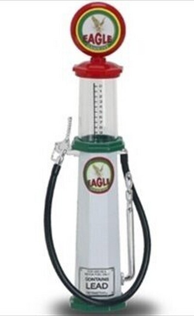 Benzinepomp met kijkglas Eagle