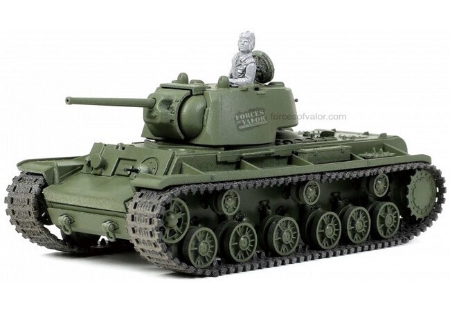 Russische tank KV-11 , Western Front May 1942 (modelbouw)