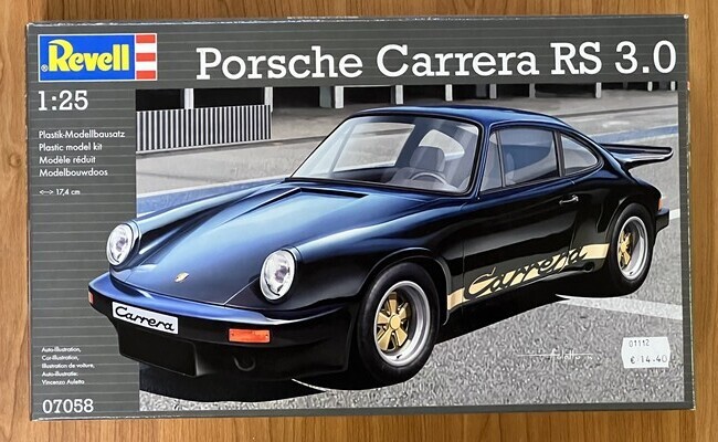 Porsche Carrera RS 3.0   (modelbouw)