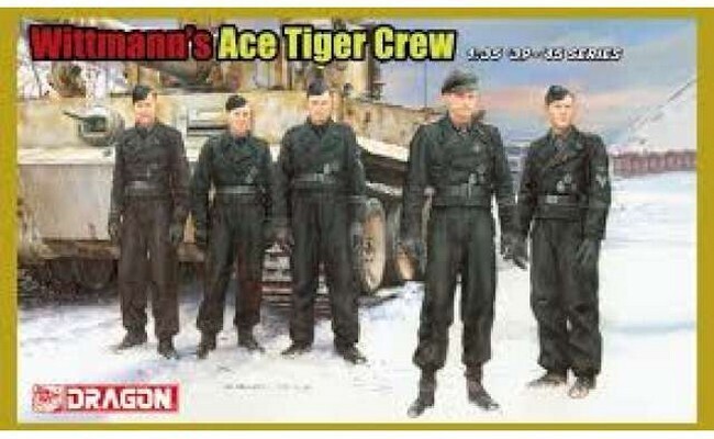 Wittmann's Ace Tiger Crew (modelbouw)