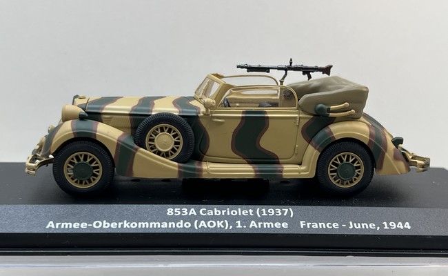 Stafauto - Horch 853A Cabriolet (1937)