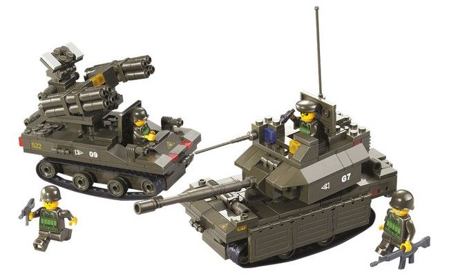 Tank en rakettank (3400)