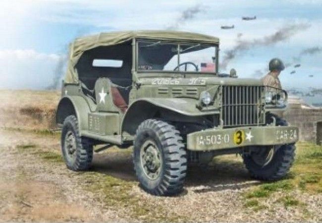 Dodge WC 56/57 - Command car D-Day  (modelbouw)