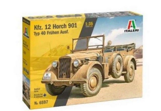 Kfz. 12 Horch 901 Typ 40 Frühen Ausf.  (modelbouw)