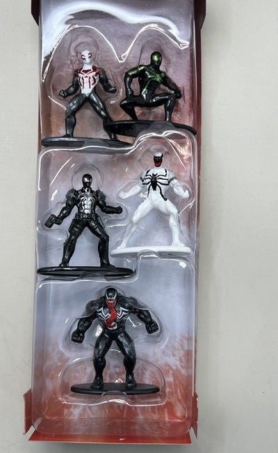 Marvel - Spiderman 5x nano metalfigs