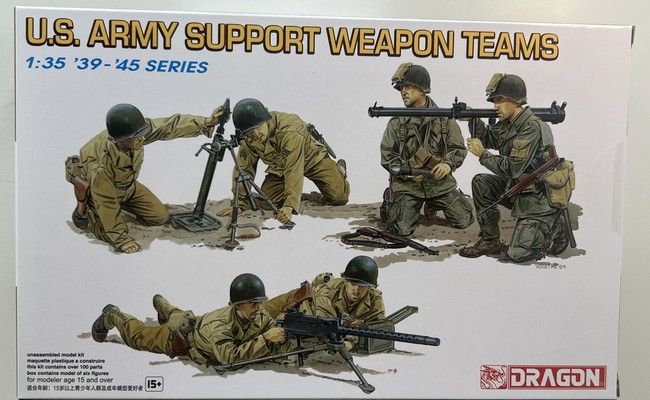 U.S. Army Support Weapon Teams (Modelbouw)