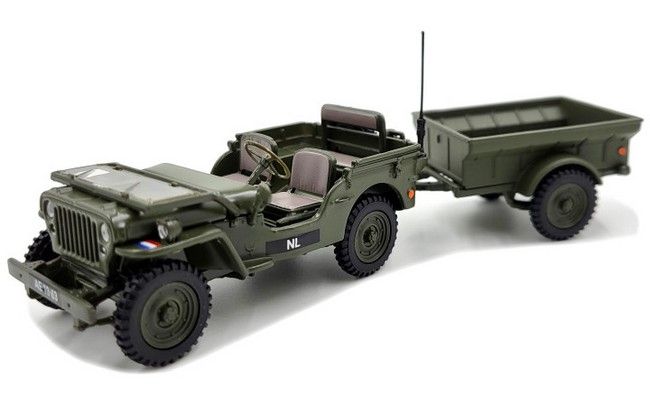 Nekaf 1.4 Ton met aanhangwagen zonder huif