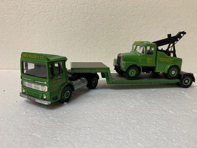 Vrachtwagen met oplegger