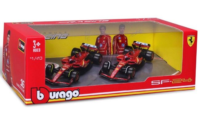 Ferrari SF-24 - #16 Charles Leclerc en #55 Carlos Sainz
