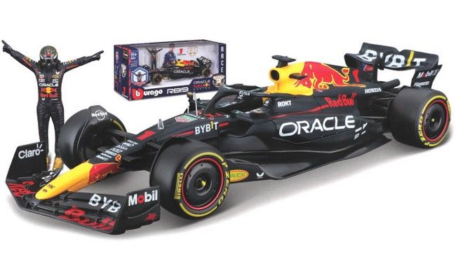 Red Bull RB19 - #1 Max Verstappen met figuur 2023