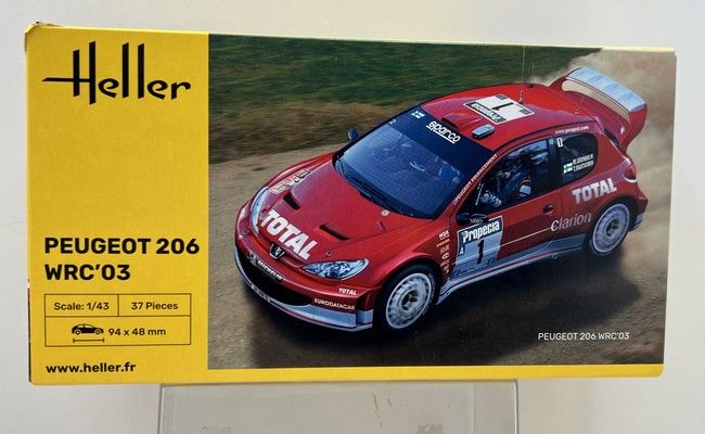 Peugeot 206 WRC 2003 (modelbouw)