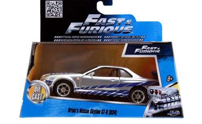 Fast &amp; Furios - Nissan Skyline GT-R (r34)