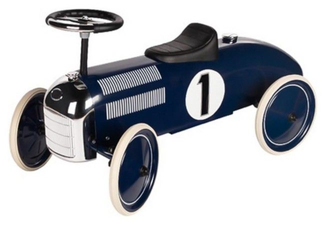 Loopauto NO 1 - Marine blauw