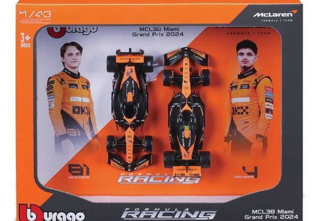 Mclaren MCL38 ( 2 Car set )