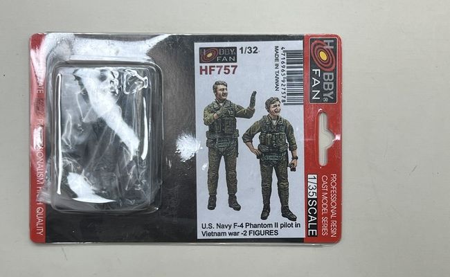 Phantom II piloot (2 figuren) (modelbouw)