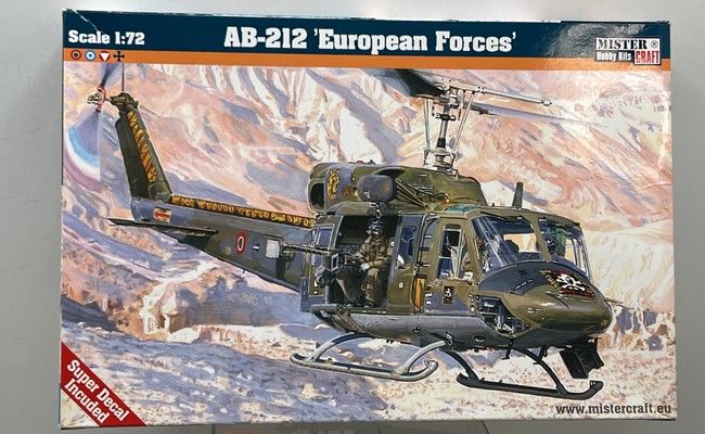 AB-212 'European Forces' (modelbouw)