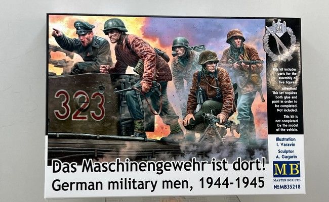 Das Maschinengewehr ist dort! (modelbouw)