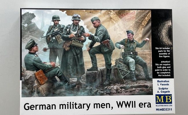 German military men (modelbouw)