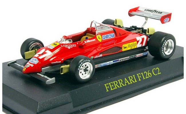 Ferrari F126 C2 -  G. Villeneuve