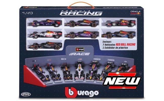 Max Verstappen  7X formule 1 met display